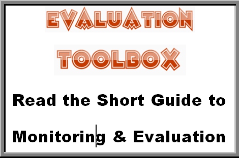 Short guide to evaluation